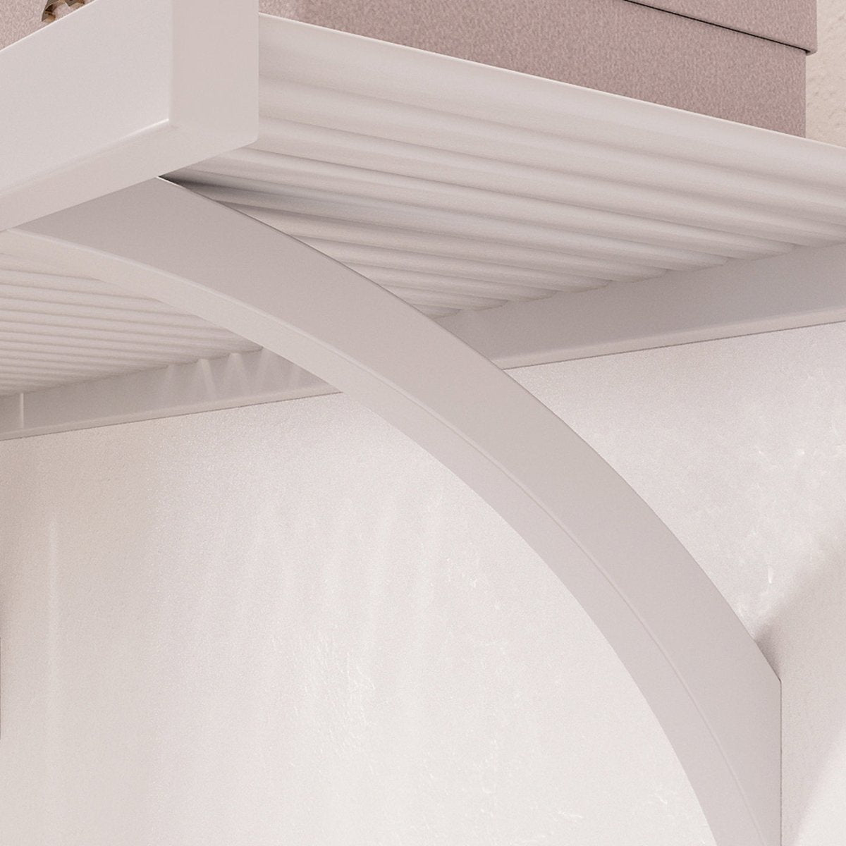 Solid Wood 4 ft. Shelf Kit - John Louis Home - Closet Shelves